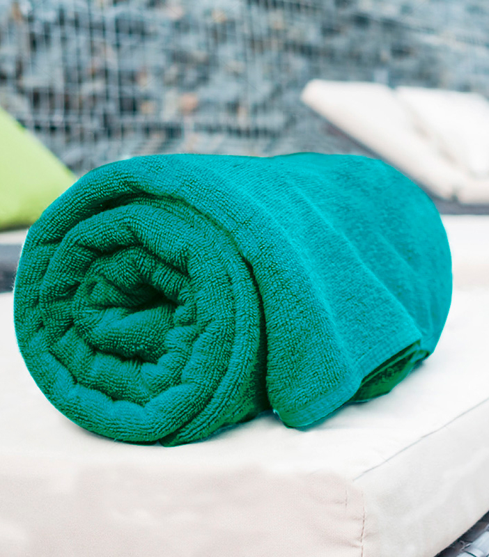 Le drap de piscine Vert Émeraude