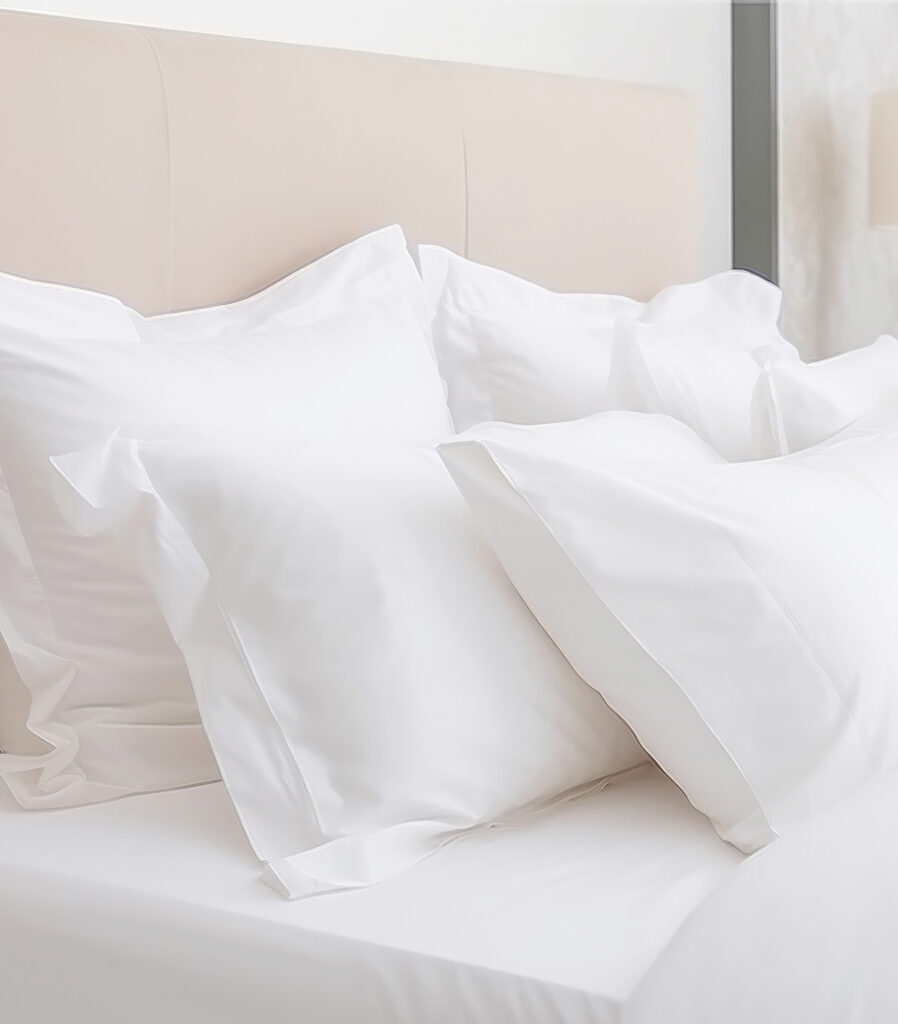 Les taies d'oreiller percale Milano